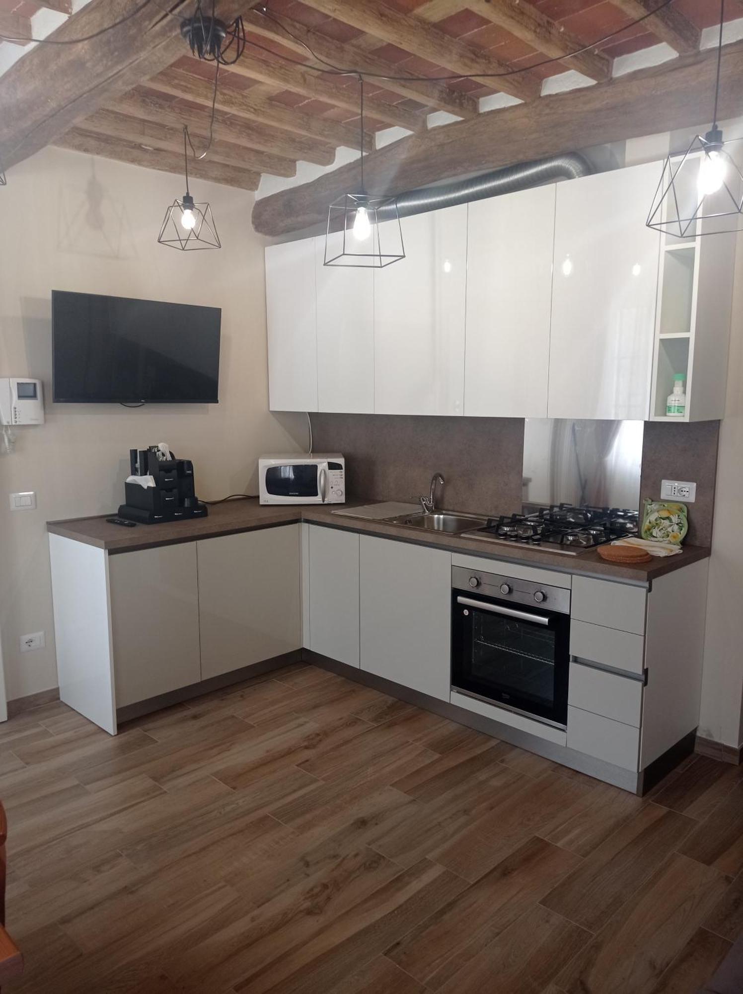 הוילה Monolocale Lucca Pellegrinilittlehouse מראה חיצוני תמונה